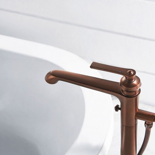 Смеситель для ванны Swedbe Terracotta Art 2514 Терракота латунь на пол