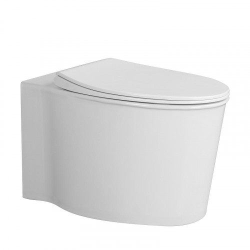 Унитаз Abber Bequem AC1127 подвесной цвет Белый с сиденьем Микролифт