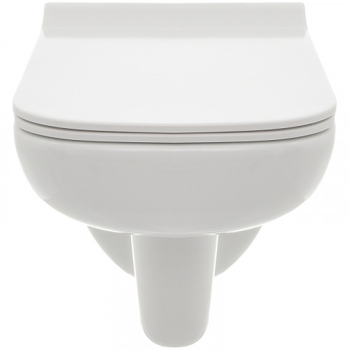 Унитаз AQUAme AQM2007 подвесной Белый глянец с сиденьем Микролифт фаянс подвесной