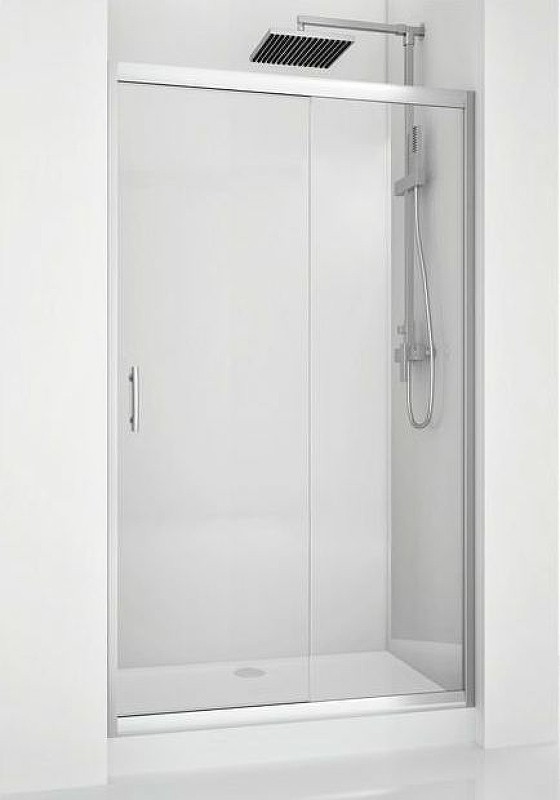 Душевая дверь Aquanet Alfa NAA6121 160 273611 профиль Хром стекло прозрачное
