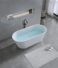 Ванна из искусственного камня Timo Elissa 150x75 ELISSA1500 цвет Белый матовый