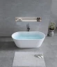 Ванна из искусственного камня Timo Elissa 150x75 ELISSA1500 цвет Белый матовый