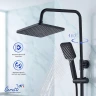 Душевая система Ceruttispa Клелия (Clelia) RSMB CT12056 12056 цвет Черный матовый