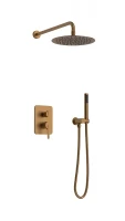 Душевая система AltroBagno Unione 040109 BC цвет Медь матовая