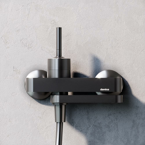 Смеситель для ванны Damixa Arc 291000300 Черный матовый латунь на стену