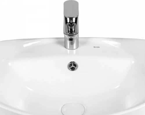 Раковина Bond 59 S15-590 Белая глянцевая фарфор накладная