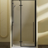 Душевая дверь Vincea Slim-N 100 VDPH-5SN100CLB профиль Черный стекло прозрачное