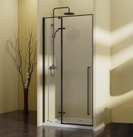 Душевая дверь Vincea Slim-N 100 VDPH-5SN100CLB профиль Черный стекло прозрачное