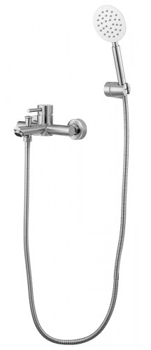 Смеситель для ванны Knotlor Streamline SS-05 цвет Матовая сталь