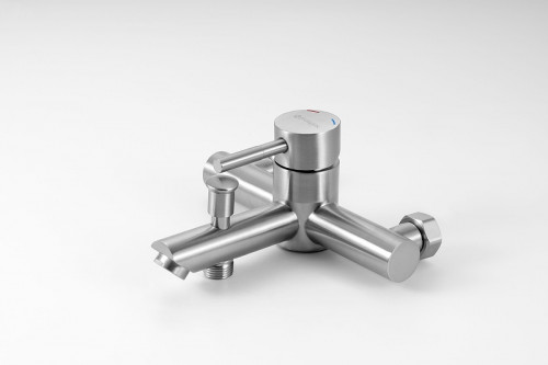 Смеситель для ванны Knotlor Streamline SS-05 цвет Матовая сталь