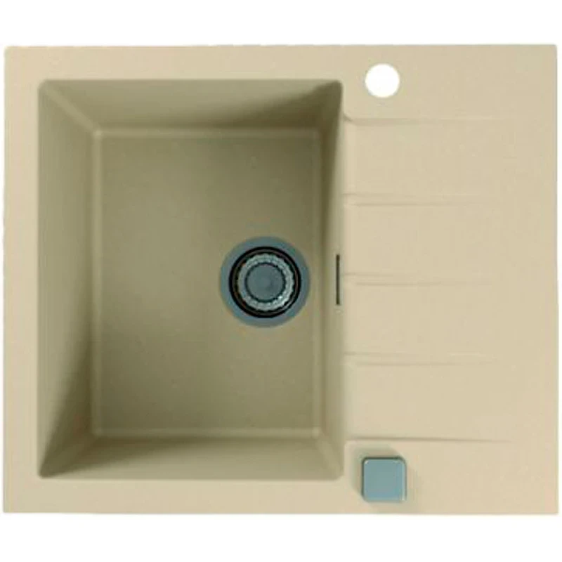Кухонная мойка Alveus Granital Cadit 10 Terra G22 590x500 1132018 Песчаная искусственный камень (литьевой мрамор) встраиваемый