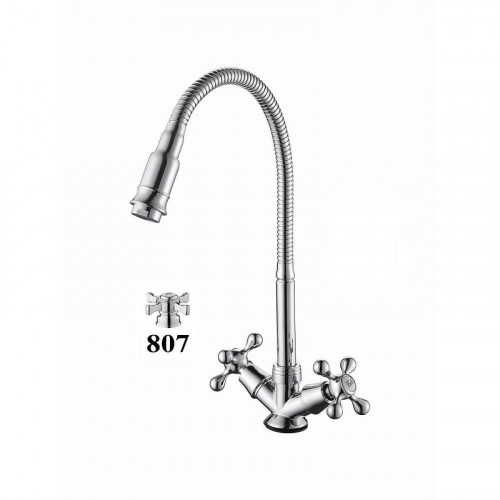 Смеситель для кухни D-Lin D151807-Q цвет Хром