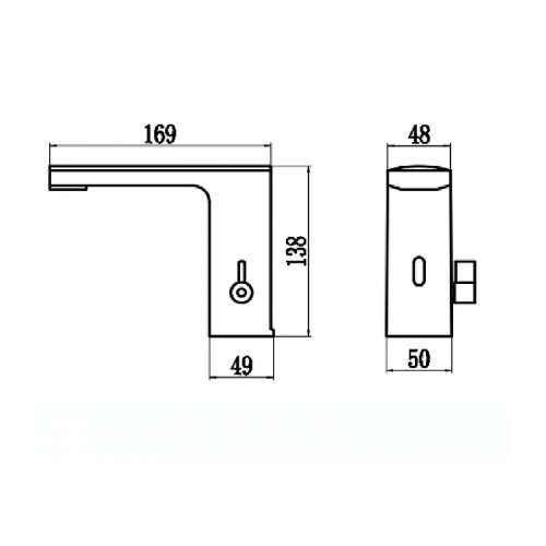 Смеситель для раковины Savol S-GY8896 цвет Хром