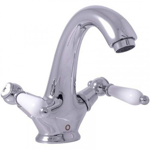 Смеситель для раковины Rav Slezak Morava retro MK528.5 Хром латунь