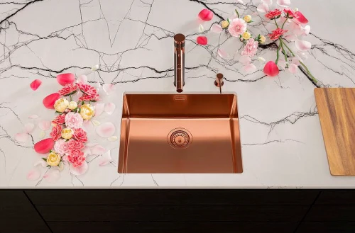 Кухонная мойка Alveus Kombino 50 Monarch Bronze SAT-90 540x440x195 U 1122674 Бронза нержавеющая сталь встраиваемый