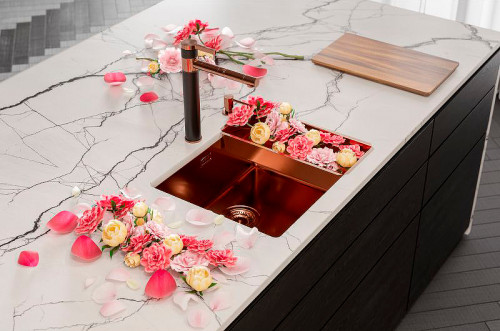 Кухонная мойка Alveus Kombino 50 Monarch Bronze SAT-90 540x440x195 U 1122674 Бронза нержавеющая сталь встраиваемый