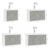 Тумба под раковину Vigo Geometry 80 035 подвесная цвет Бетон