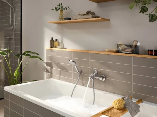 Смеситель для ванны Hansgrohe Rebris E 72450000 Хром латунь на стену