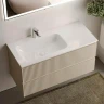 Тумба под раковину Sancos Snob R 100 L SNR100LCE подвесная Beige Soft МДФ / ЛДСП