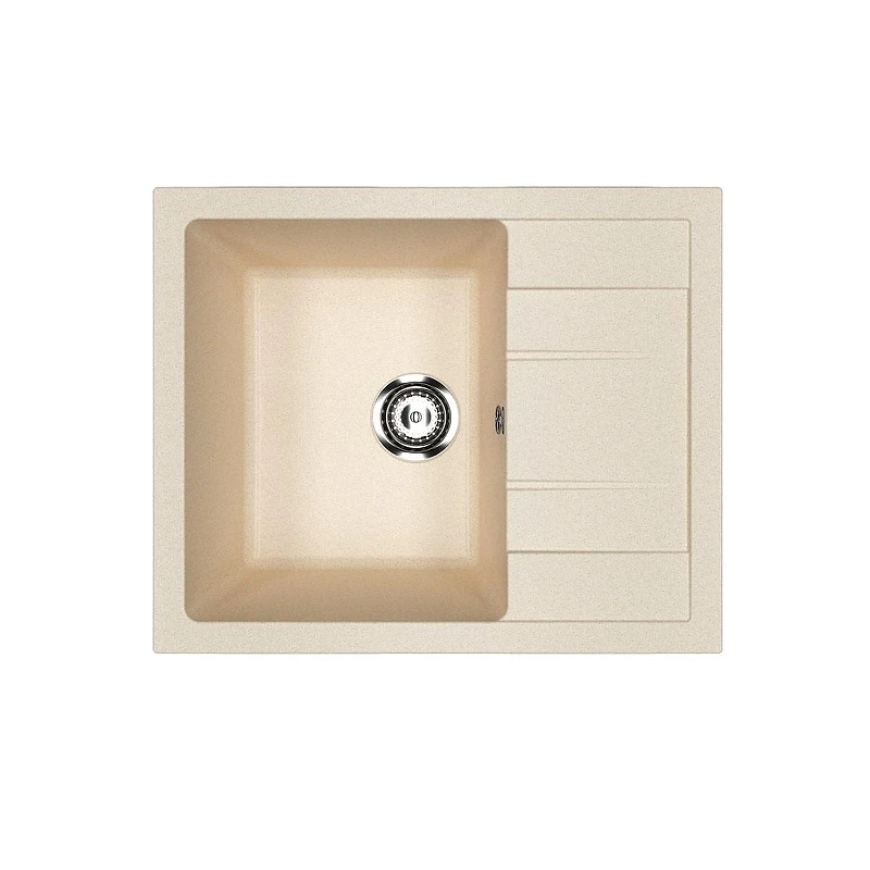 Кухонная мойка Ulgran Classic U-607-328 цвет Бежевый
