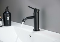 Смеситель для раковины Aquatek Европа AQ1310MB Черный матовый латунь