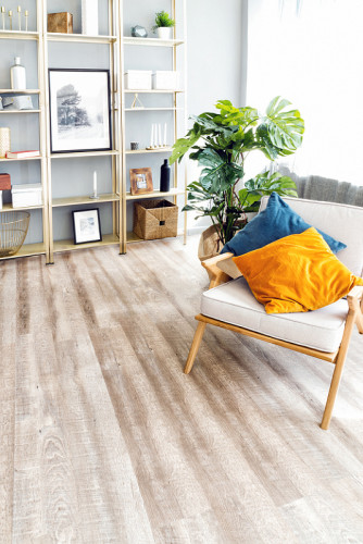 Виниловый ламинат Alpine Floor Real Wood ECO2-10 Дуб Carry 1220х183х6 бежевый 43 Бельгия