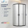 Душевой уголок RGW 90x90 06095699-44 профиль цвет Черный стекло cora