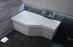 Акриловая ванна Marka One Convey 170x75 L 01кон1775л без гидромассажа