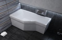 Акриловая ванна Marka One Convey 170x75 L 01кон1775л без гидромассажа