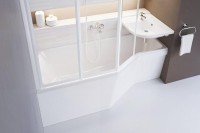 Акриловая ванна Marka One Convey 170x75 L 01кон1775л без гидромассажа
