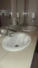 Раковина Jacob Delafon Patio 56 E4155-00 Белая фарфор полувстраиваемая