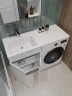 Тумба с раковиной Orange Kandy 120 L OPKD-120TUW+RAL Белый глянец МДФ / ЛДСП