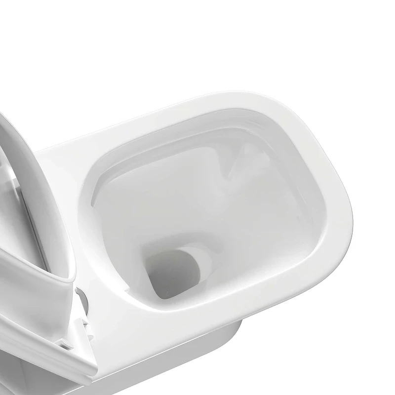 Унитаз компакт Aquatek Optima Square AQ4411-00 цвет Белый с бачком и сиденьем Микролифт