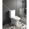 Унитаз компакт Aquatek Optima Square AQ4411-00 цвет Белый с бачком и сиденьем Микролифт