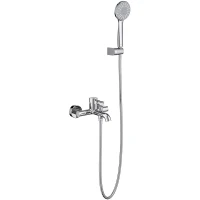 Смеситель для ванны Aquatek Европа AQ1349CR Хром латунь на стену
