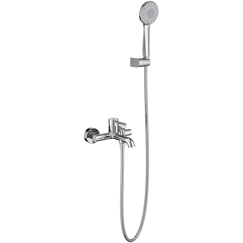 Смеситель для ванны Aquatek Европа AQ1349CR Хром латунь на стену
