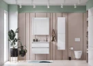 Тумба под раковину Roca The Gap 80 A857399806 подвесная Белый глянец