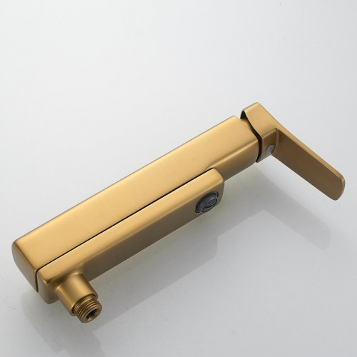 Смеситель для ванны Shevanik S99G S9952G цвет Золотой сатин