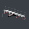 Душевой лоток AM.PM MasterFlow 70 W01SC-U11-070-04SB с решеткой Хром матовый / под плитку Tile
