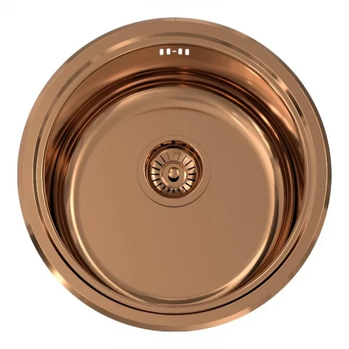 Кухонная мойка Seaman Eco Wien 45 SWT-450A-CP.A цвет Медь полированная