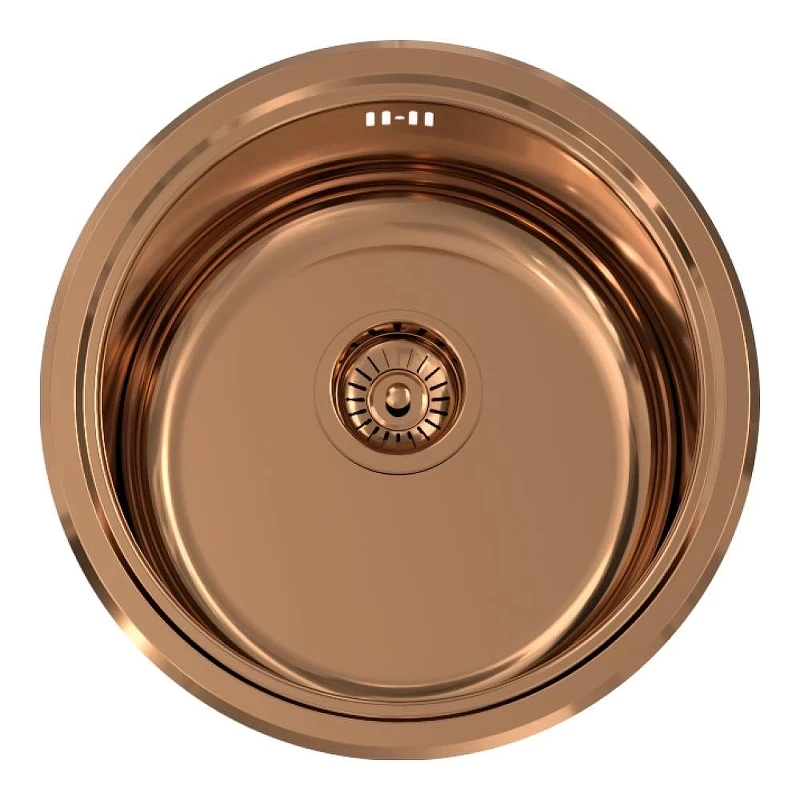 Кухонная мойка Seaman Eco Wien 45 SWT-450A-CP.A цвет Медь полированная