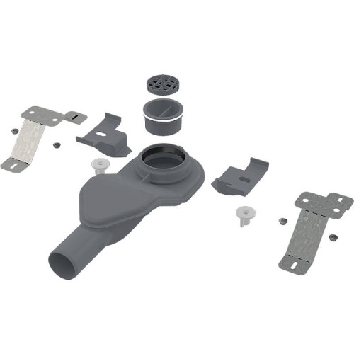Сифон Alcaplast APZ-S6 экстра низкий Серый