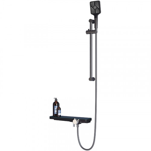 Смеситель для ванны RGW SP-41Gr 69140541-11 Серый латунь на стену