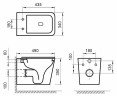 Унитаз BelBagno Ardente-R BB520CHR подвесной без сиденья фаянс подвесной