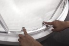 Душевая дверь в нишу Cezares ANIMA-W-BF-1-150-C-Cr профиль Хром стекло прозрачное