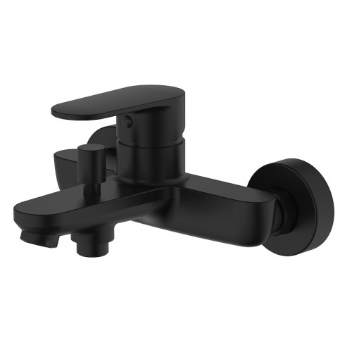 Смеситель для ванны Aquatek Ника AQ1840MB цвет Черный матовый