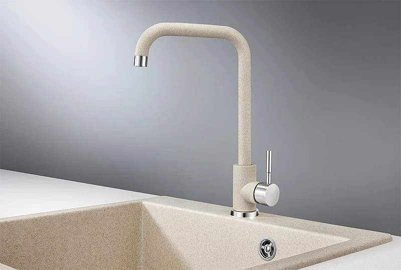 Смеситель для кухни Granula Standart ST-4033 цвет Пирит