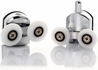 Душевая дверь Abber Schwarzer Diamant 140 AG33140H профиль Хром стекло прозрачное