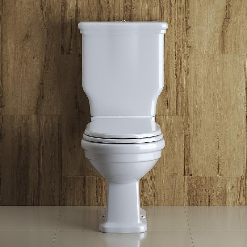 Унитаз-компакт BelBagno Boheme BB115CPR/BB115SC с бачком и сиденьем Микролифт