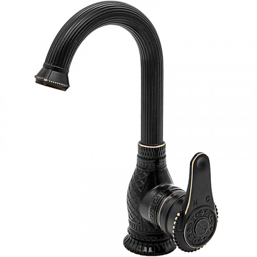 Смеситель для раковины Milacio Vitoria MC.506.BBR Черная бронза на столешницу